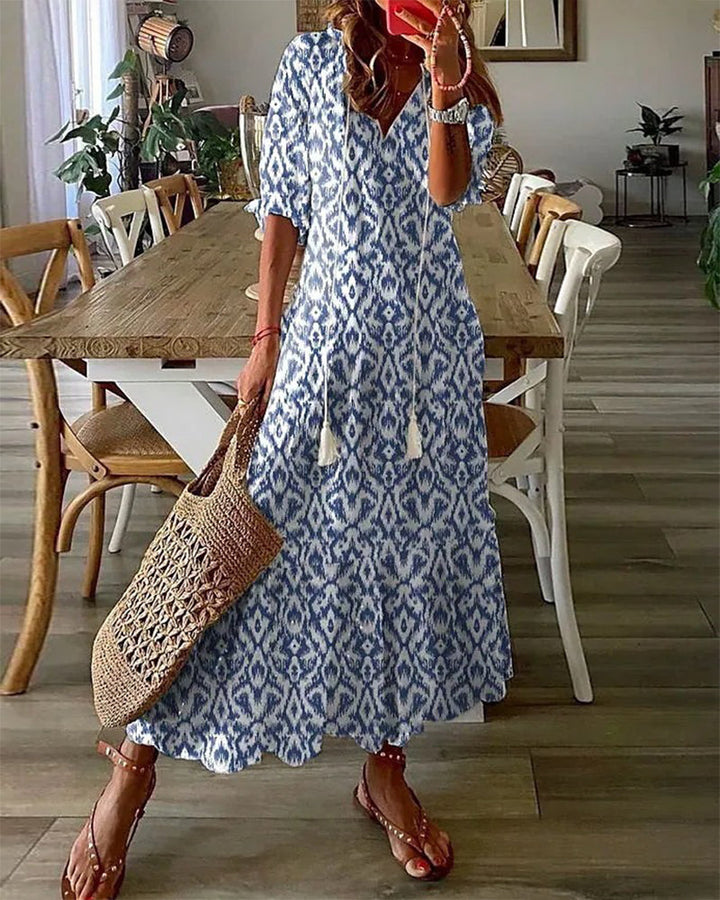 Dianna™ - Boho Bauchbedeckendes Kleid