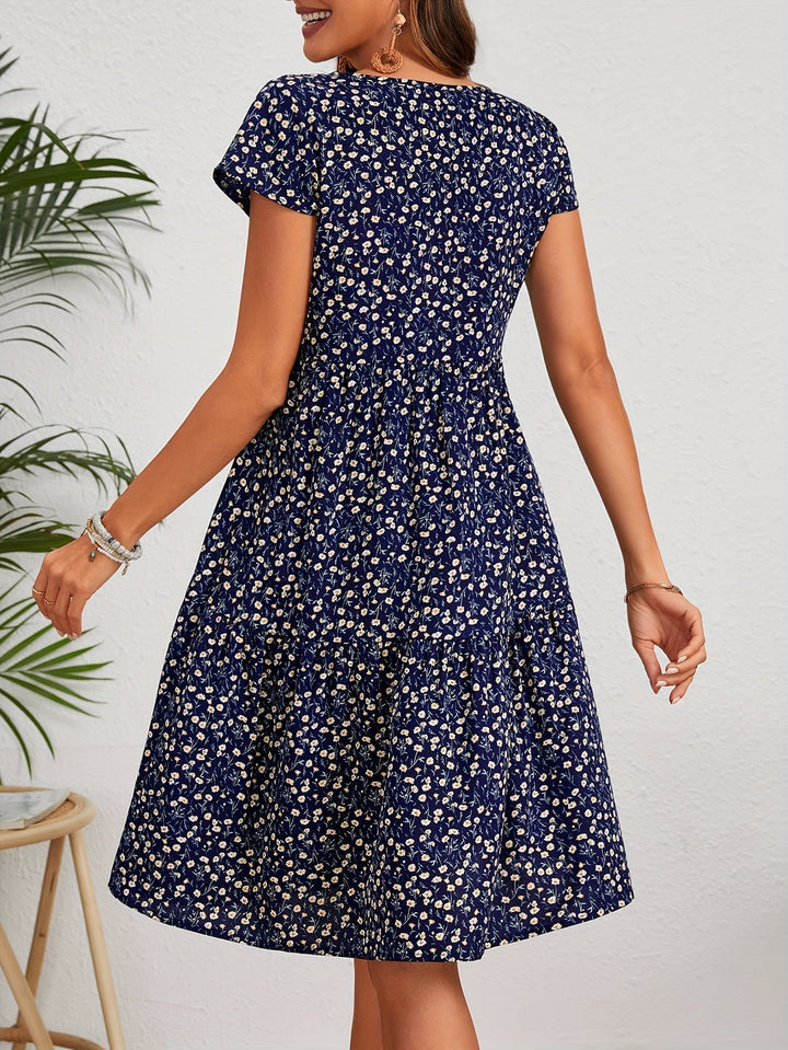 Valeria™ | Vintage-Seiden-Abendkleid