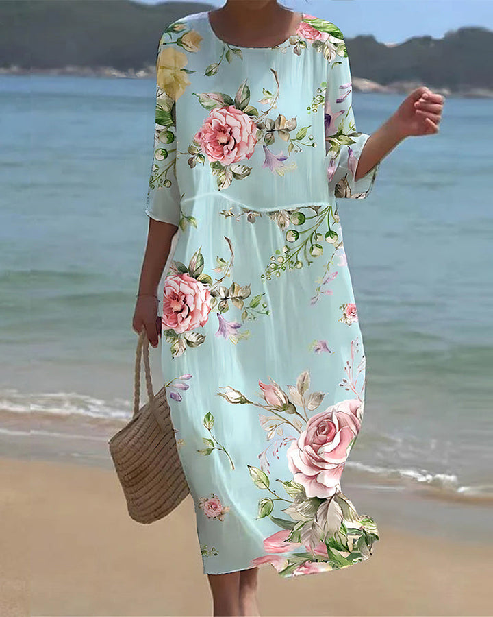 KAREN™ - Elegantes Blumenkleid