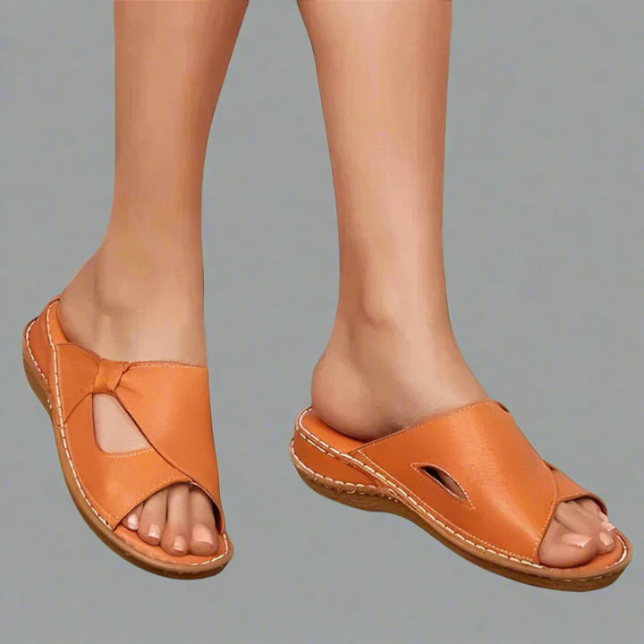 Yvonne | Premium-Leder-Orthopädische Sandalen