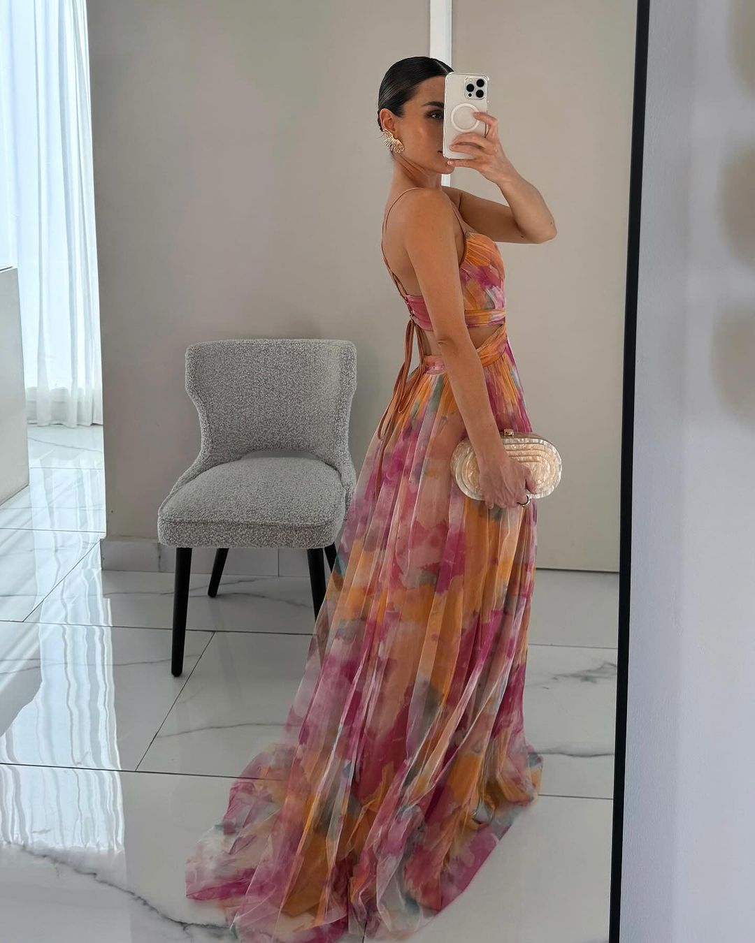 Valerie™ - Elegantes Florales Maxikleid