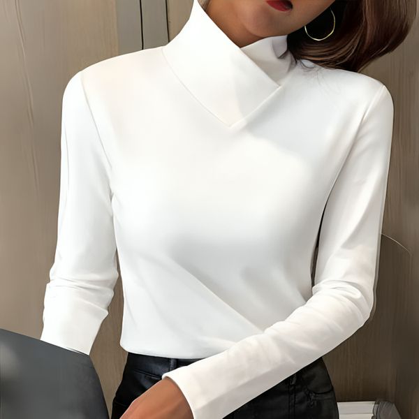 Beverley™ - Elegantes Rollkragenoberteil