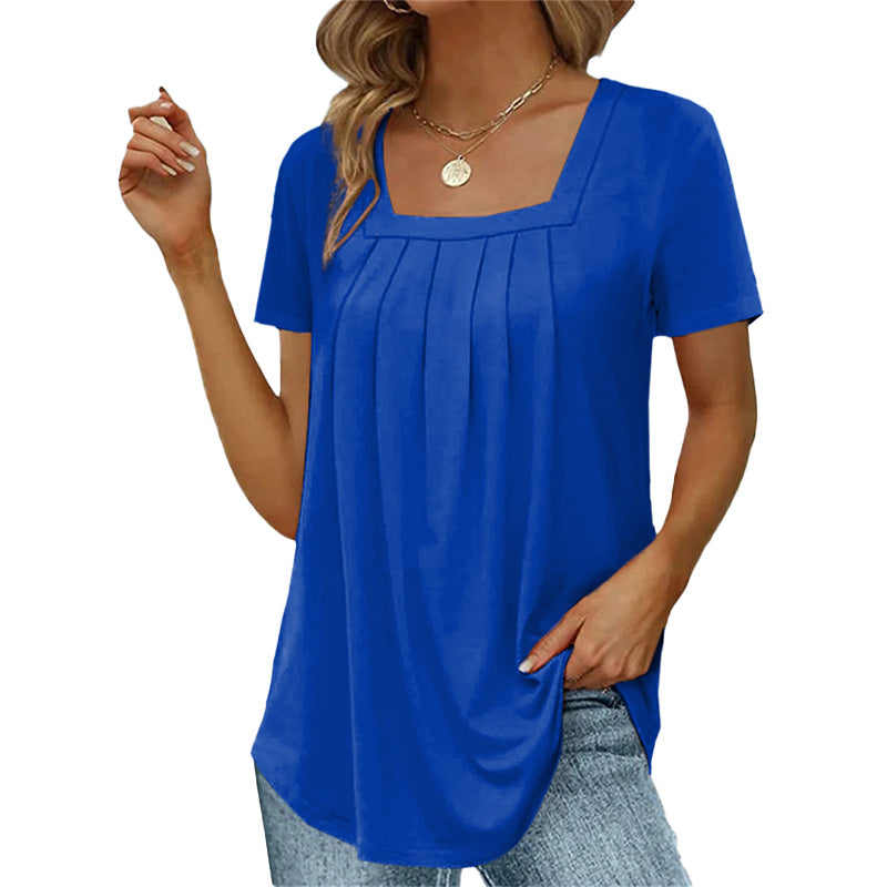 Brenda™ | Elegante Plissee-Bluse