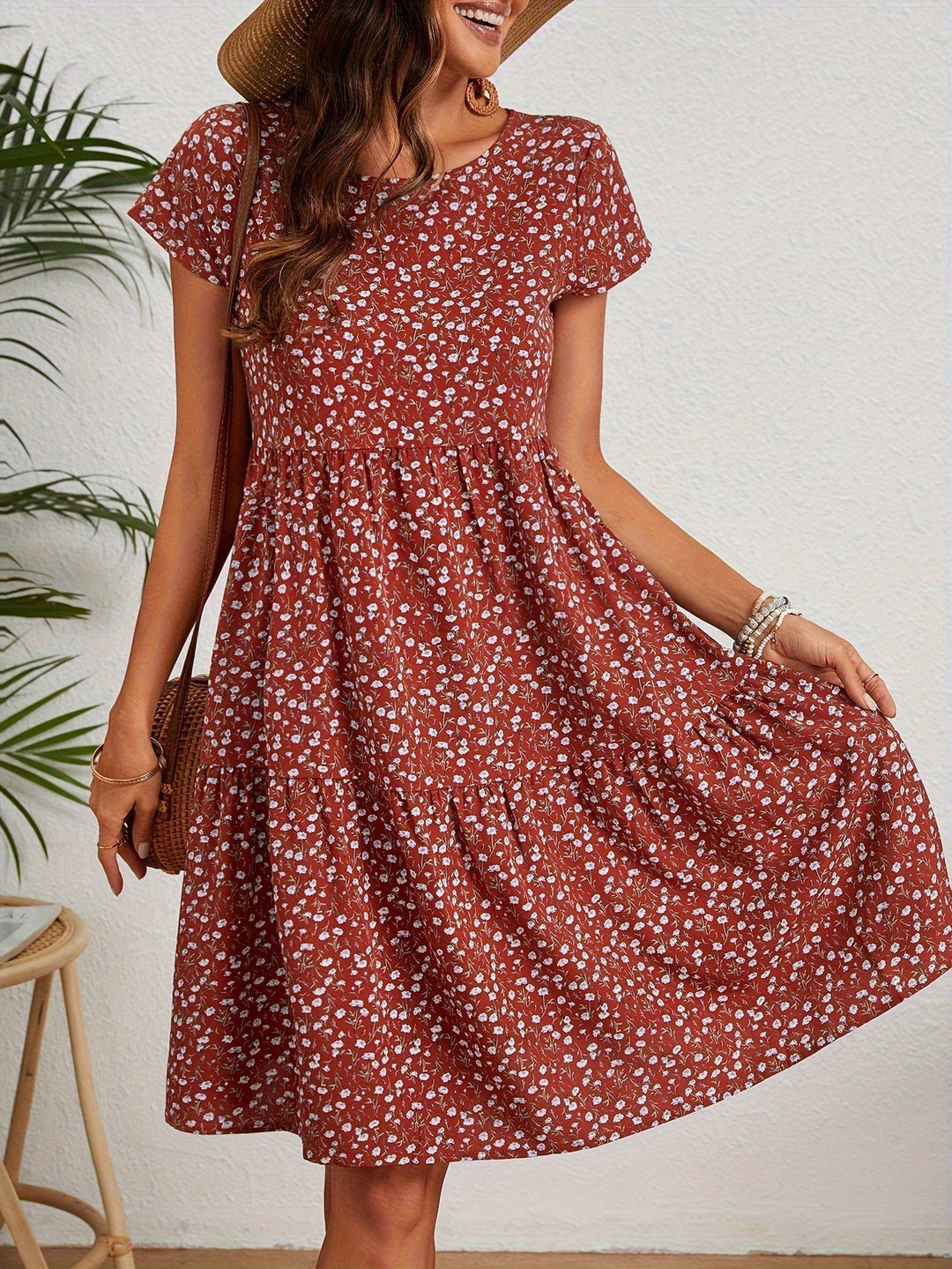 Valeria™ | Vintage-Seiden-Abendkleid