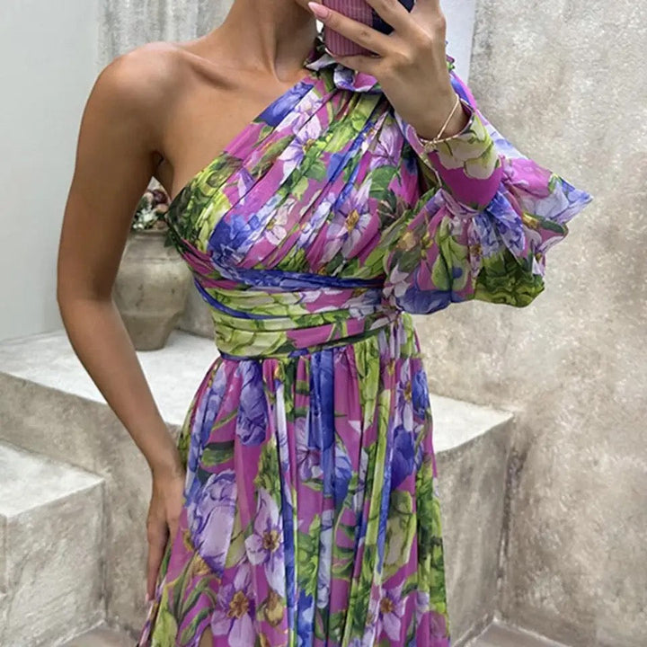 Aurélie - Ein-Schulter Kleid