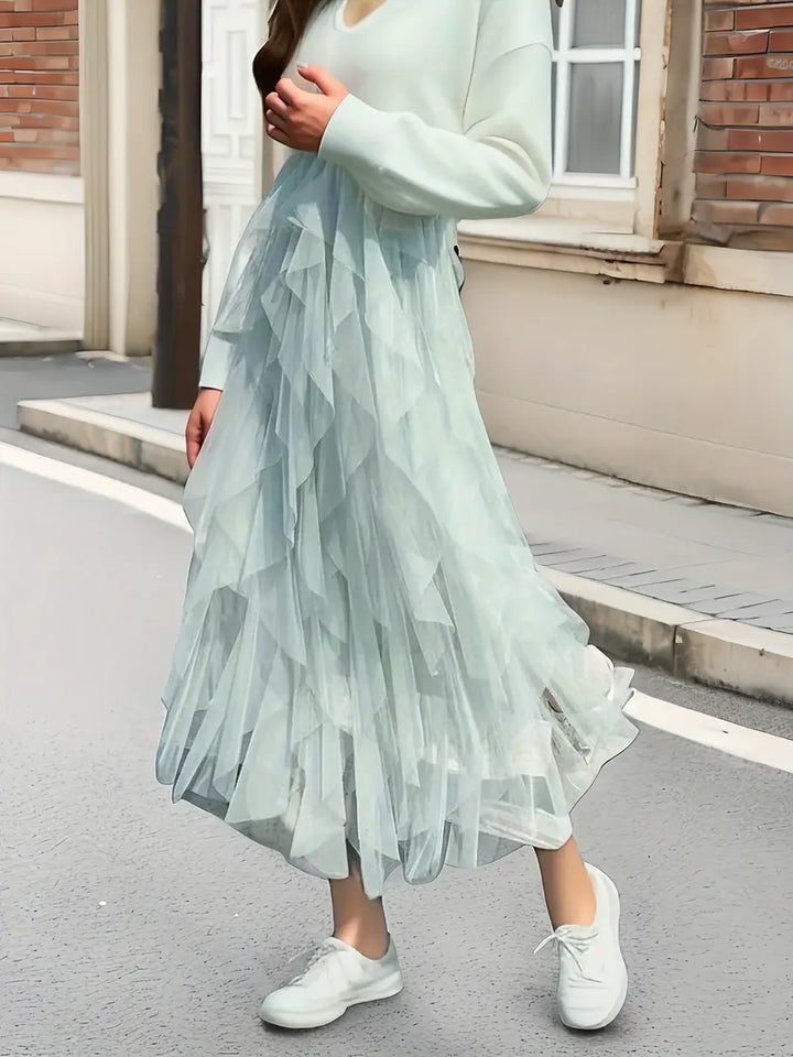 Cecil™ - Stilvoller Mesh-Layered Tutu-Rock