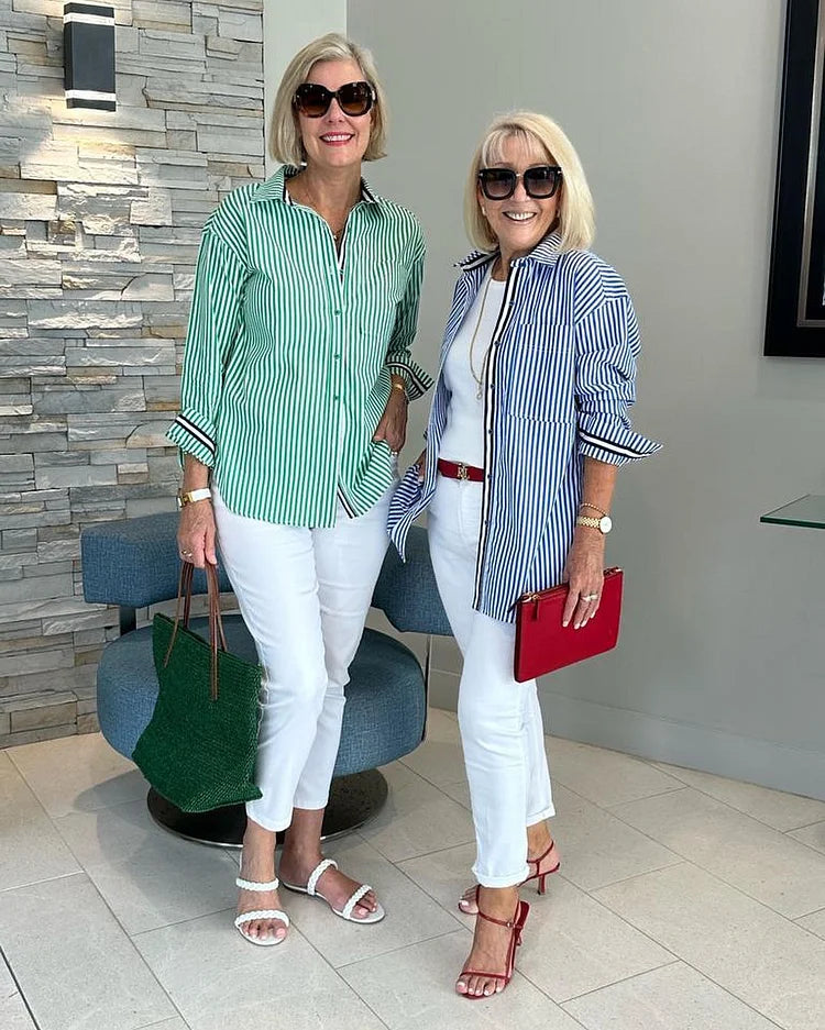 Ellen - Gestreiftes Hemd