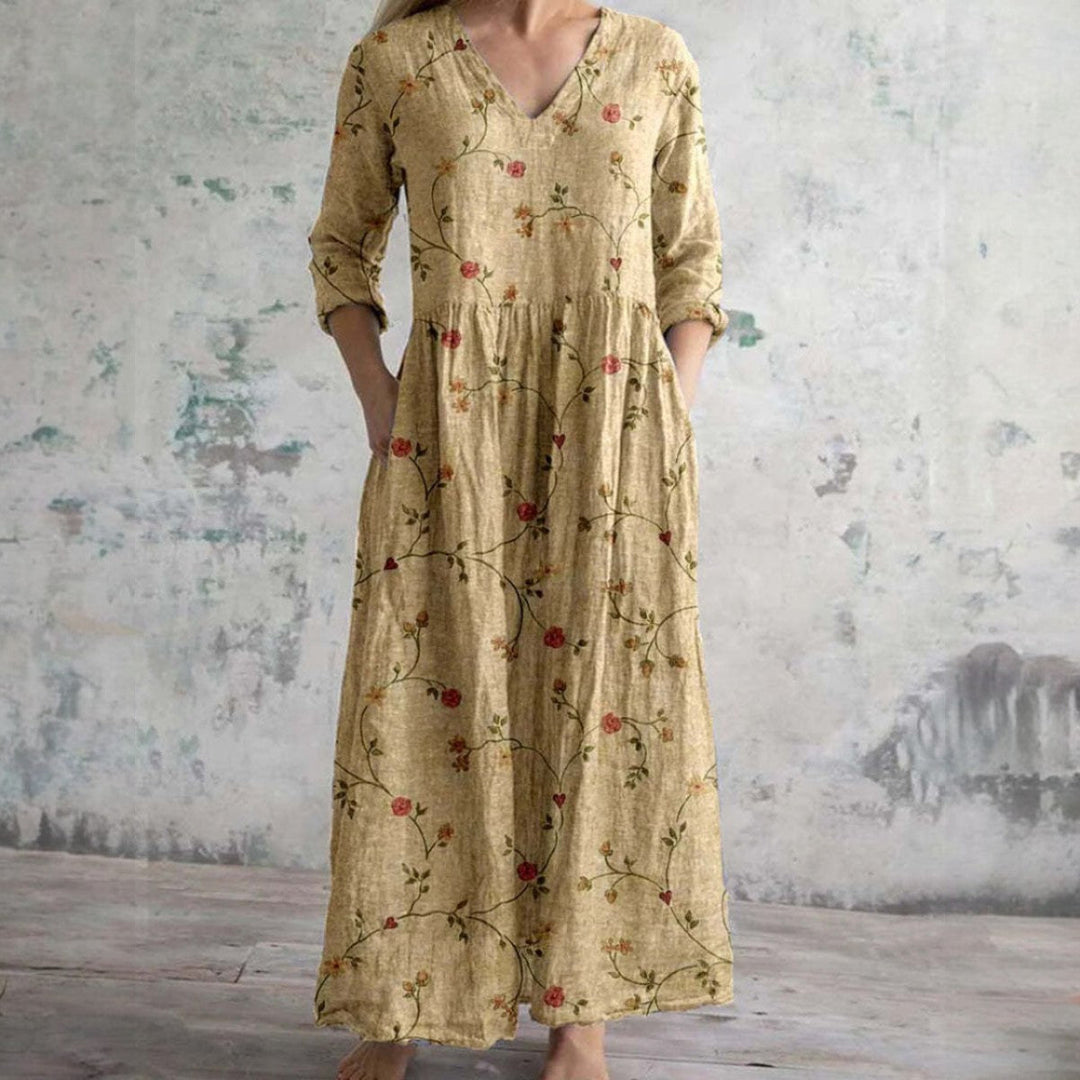 Eliana™ - Elegantes Blumenkleid in Premium-Qualität