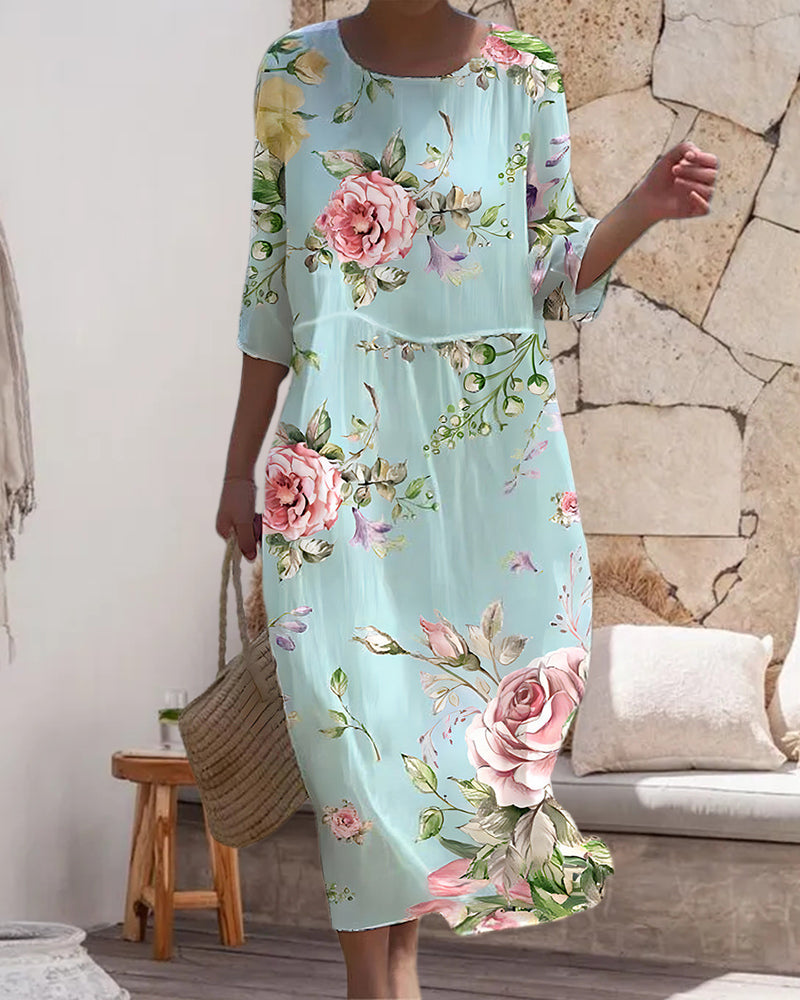 KAREN™ - Elegantes Blumenkleid