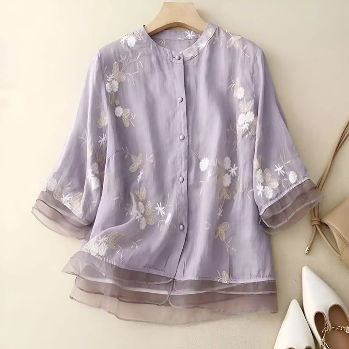 Madeline™ - Leichte Baumwollbluse