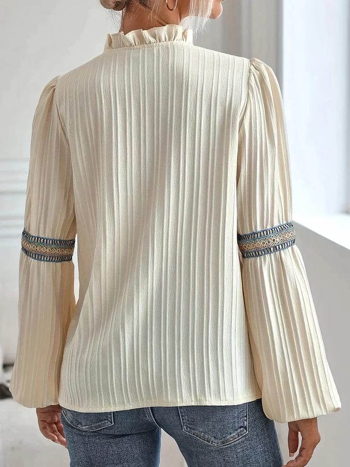 Valerie™ - Atemberaubende V-Ausschnitt-Bluse