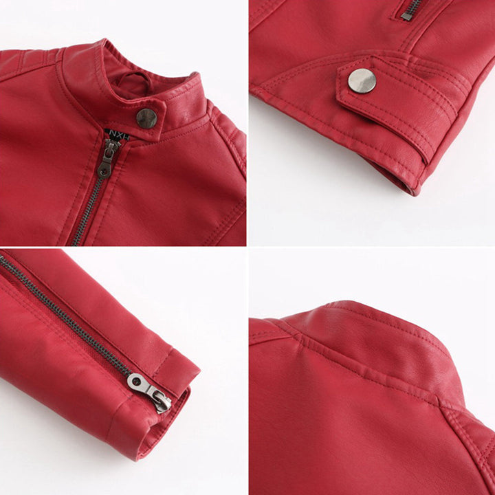 Milena™ - Stilvolle Lederjacke