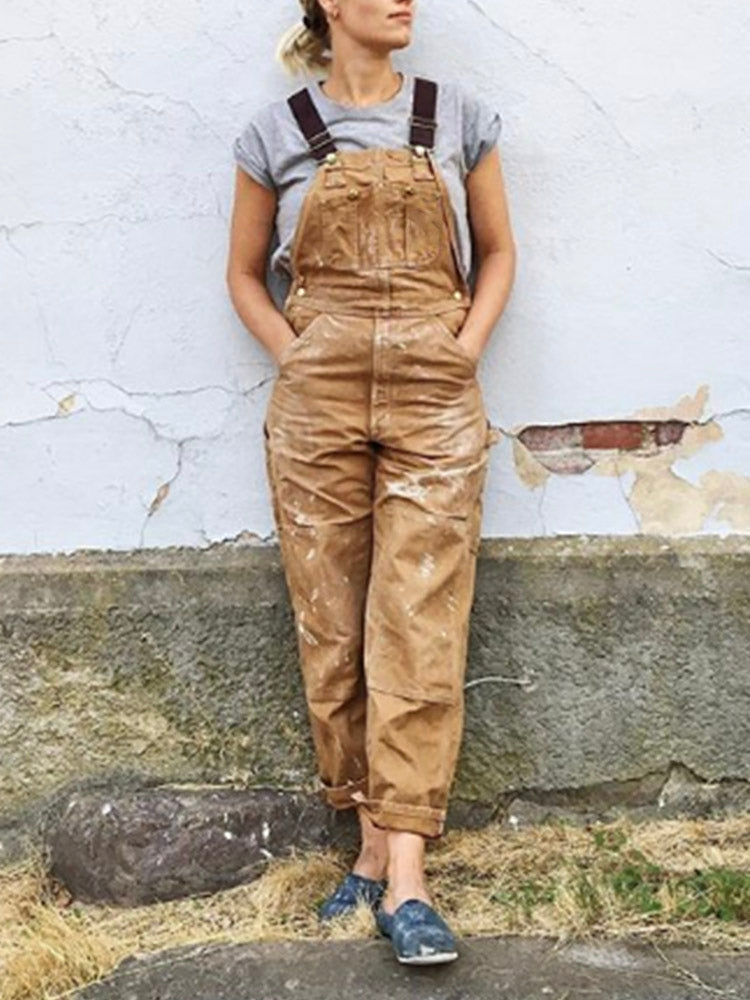 DORIS – STILVOLLER CANVAS-OVERALL