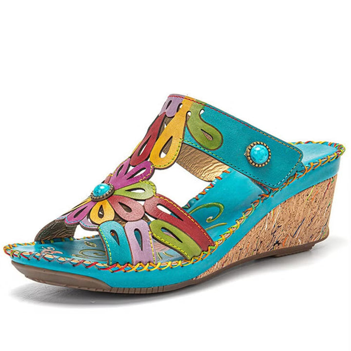 Broceliande™ - Orthopädische Komfort-Sandale mit Absatz