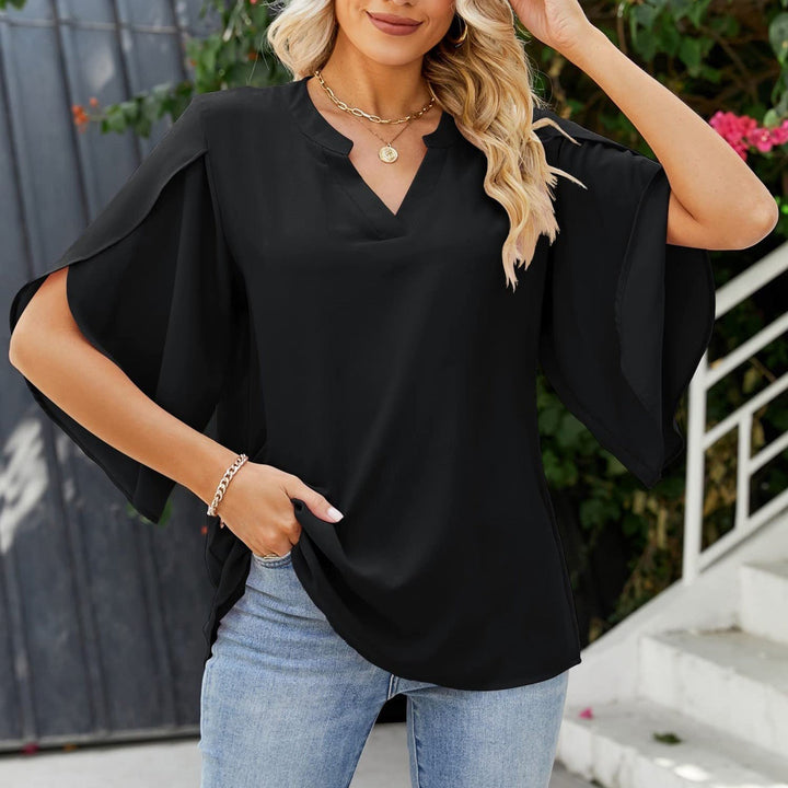 Leni™ - Elegantes V-Ausschnitt-Top
