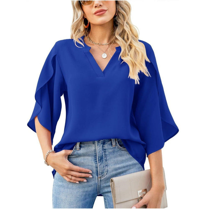 Leni™ - Elegantes V-Ausschnitt-Top
