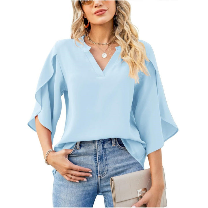 Leni™ - Elegantes V-Ausschnitt-Top