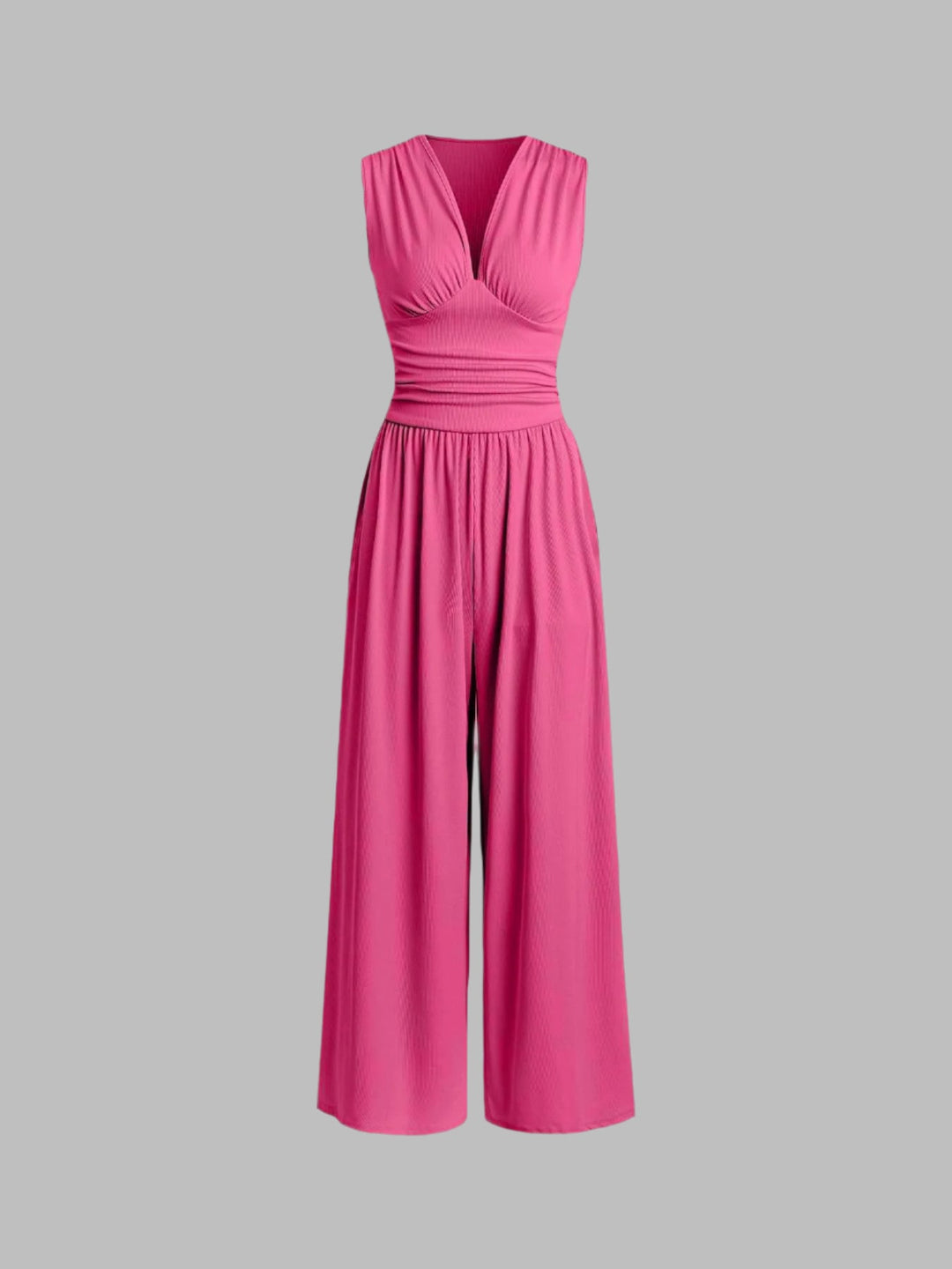 Charity™ - Schicker ärmelloser Jumpsuit mit weitem Bein