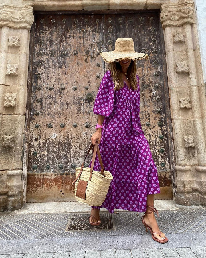 Fleur | Bohemian Maxi Kleid
