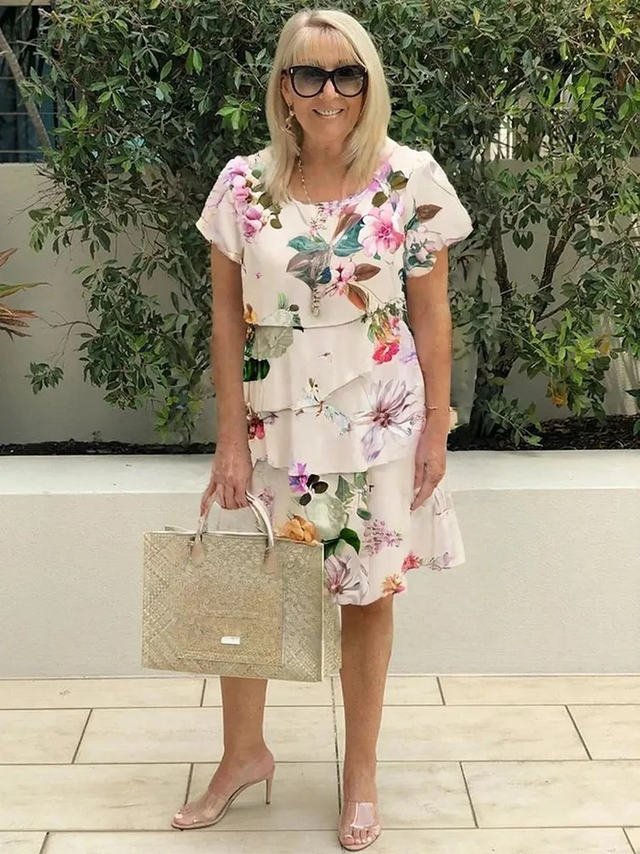 Emily™ – Elegantes Maxikleid mit Blumen