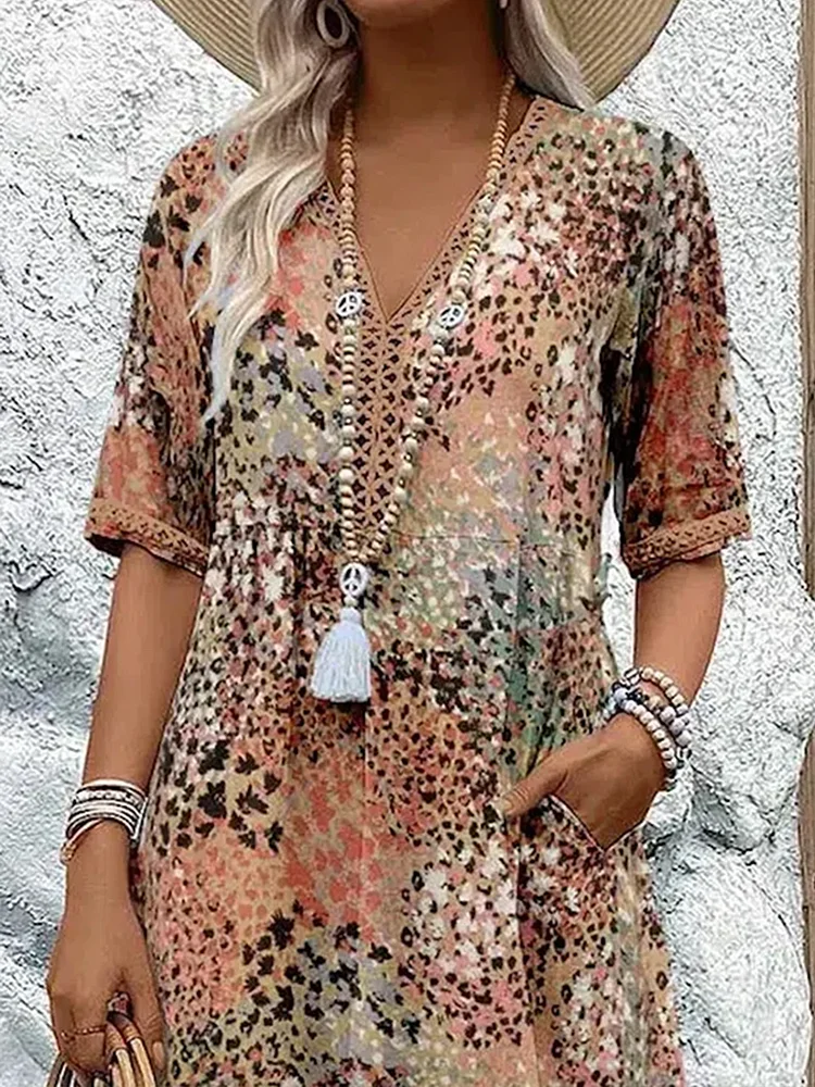 Florence™ - Lebhaftes Midi-Kleid