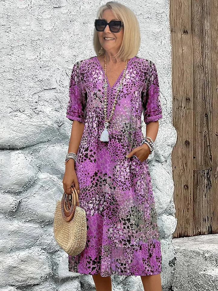 Florence™ - Lebhaftes Midi-Kleid