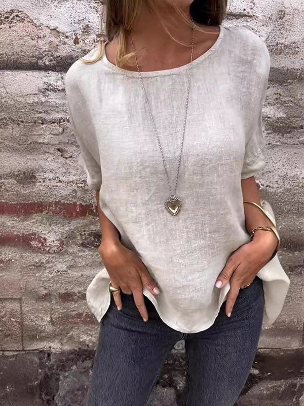 Annette™ | Minimalistisches Relaxed Top