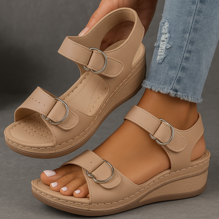 Ella™ – Orthopädische Keilsandalen