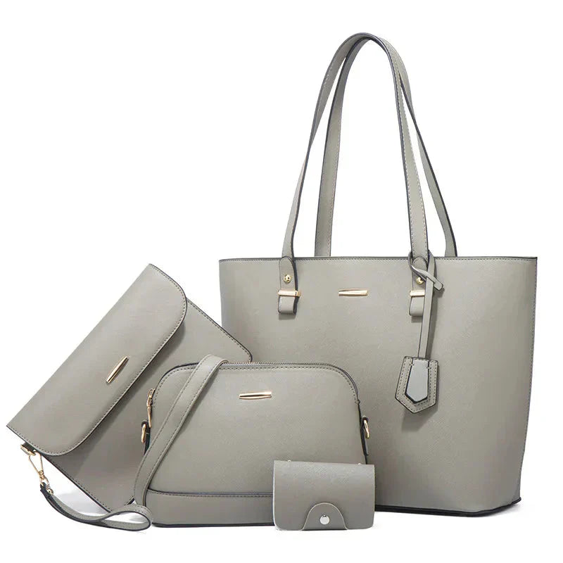 3-teilige Handtasche & Schultertaschen-Set