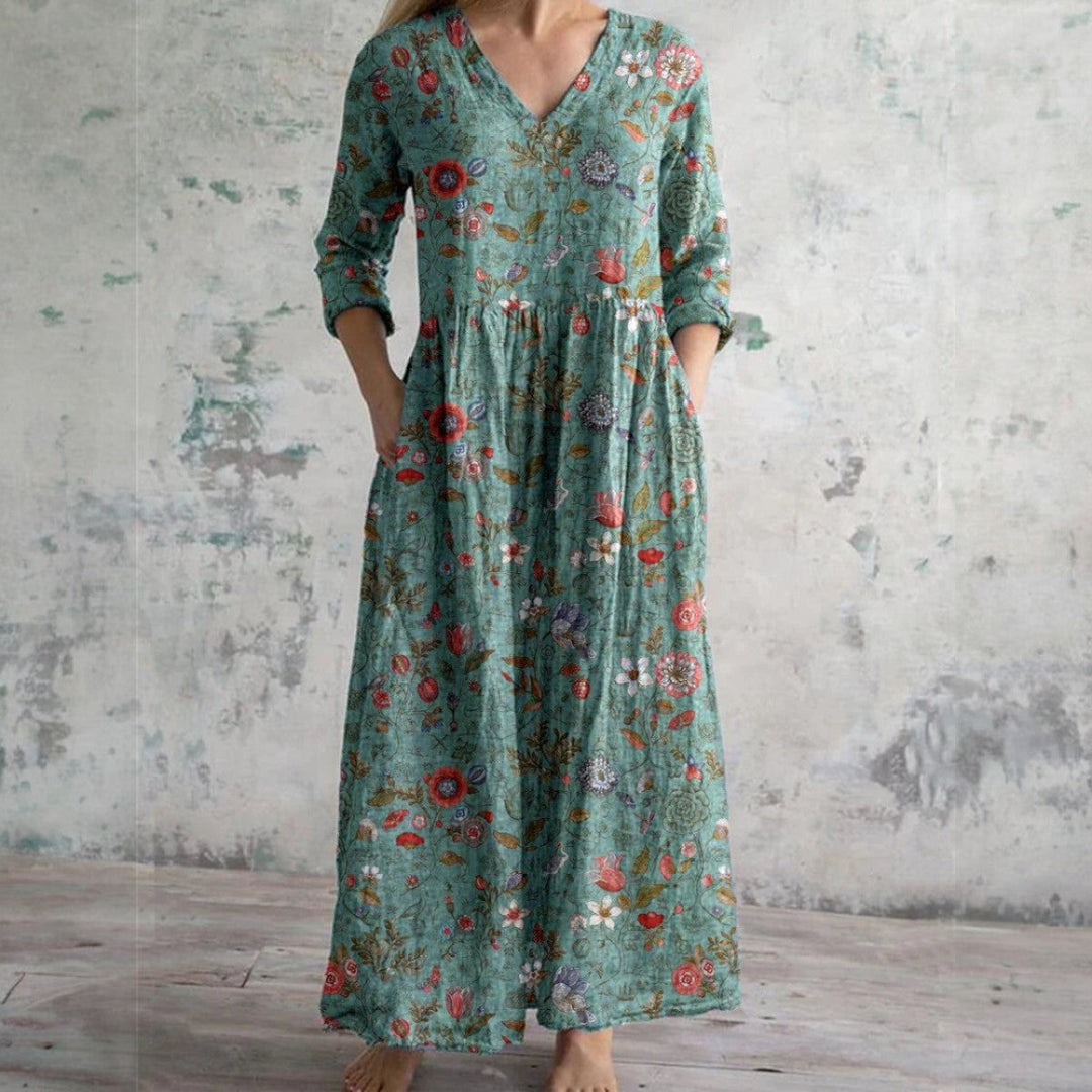 Eliana™ - Elegantes Blumenkleid in Premium-Qualität