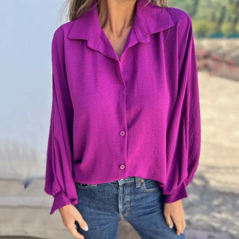 Elysa™ - Elegante Button-Up Bluse