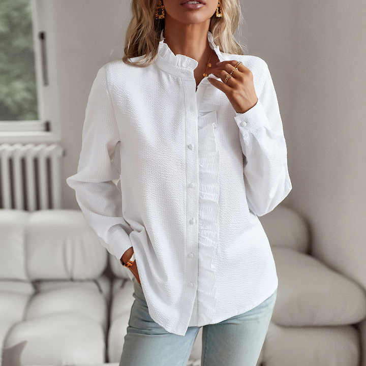 Belle™ - Elegante Polo-Bluse