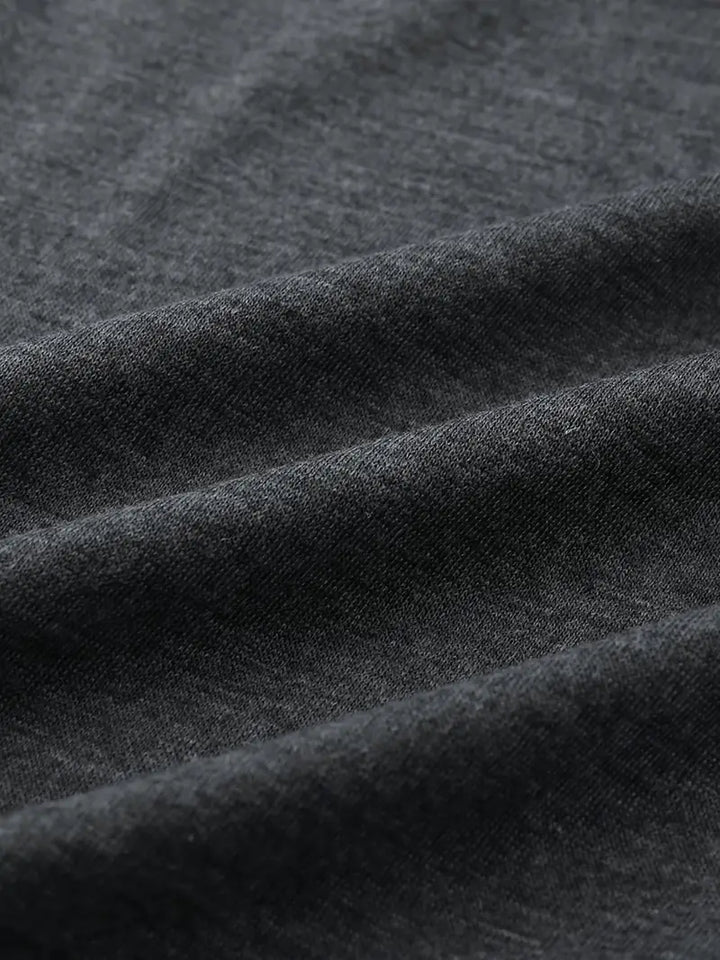 Faye™ - Lässiges Longline Crew Neck T-Shirt