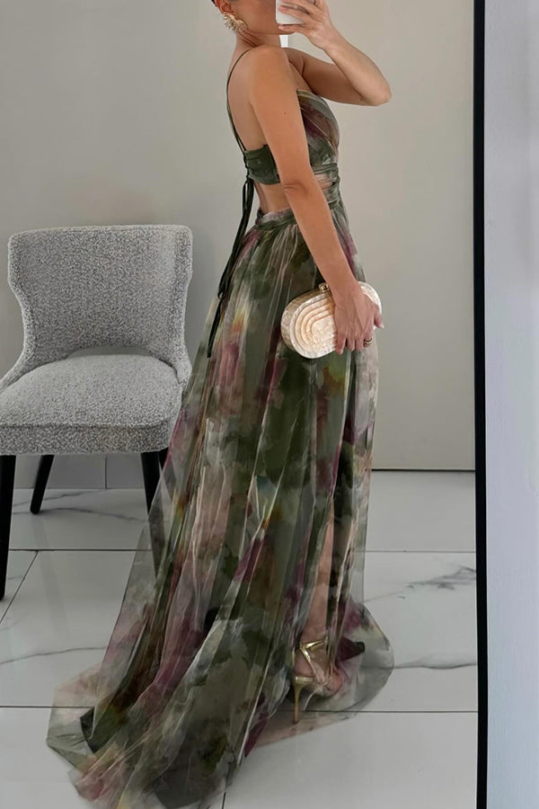 Valerie™ - Elegantes Florales Maxikleid