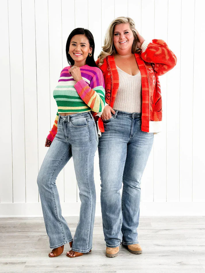 Jeanie™ - Die Heilige Gral Bootcut Jeans