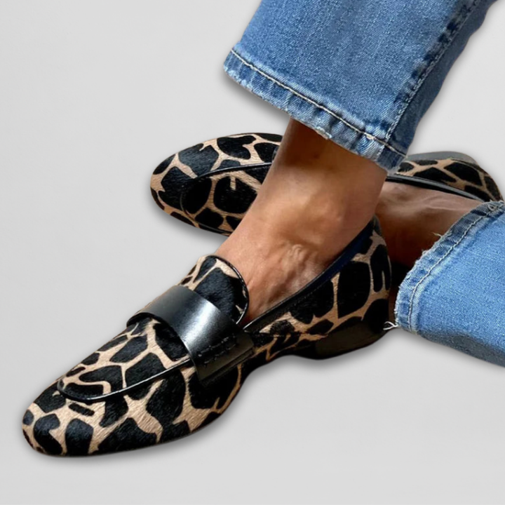 Mary | Leoparden-Print Loafer