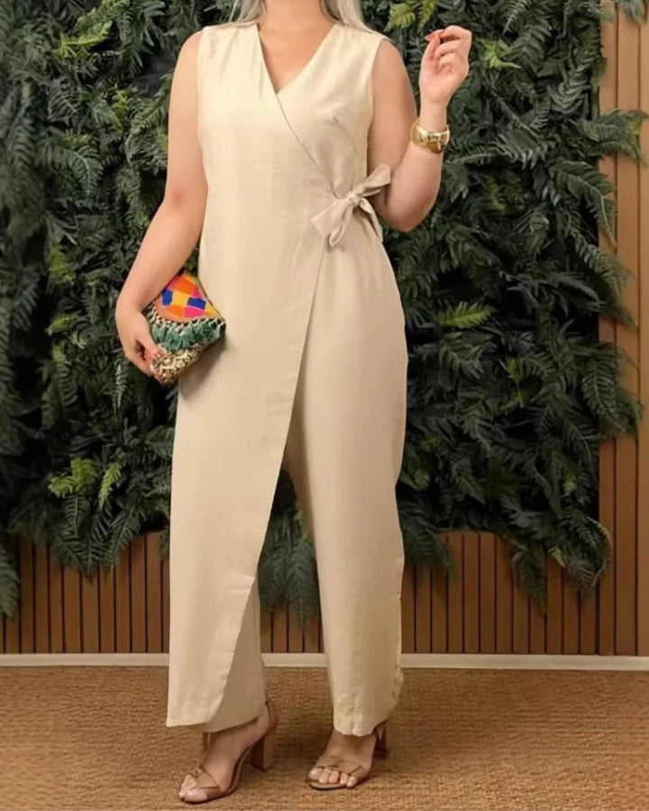 Teresa™ - Vielseitiger Jumpsuit mit Bindegürtel