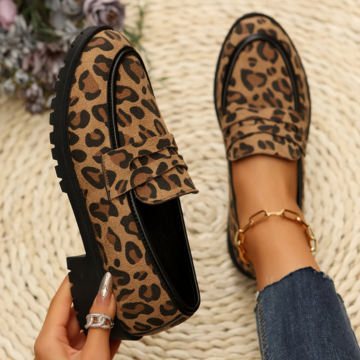 Maggie | Leopard-Print Slipper