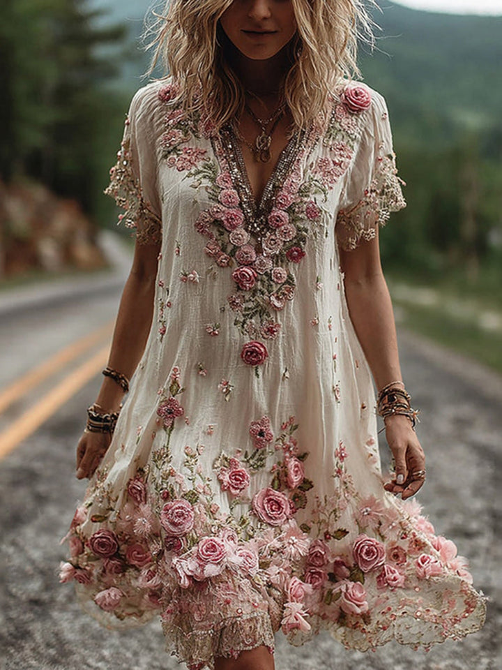 TILLY – VINTAGE KURZARMKLEID