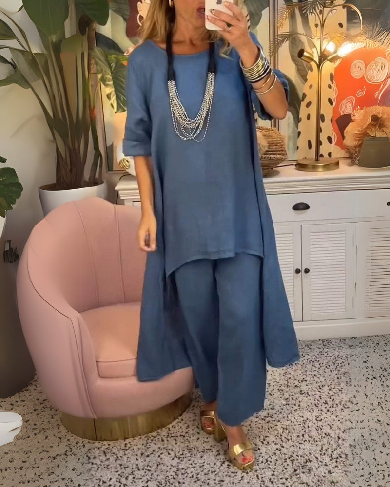 Marila™ - Baumwolle Zweiteiliges Set