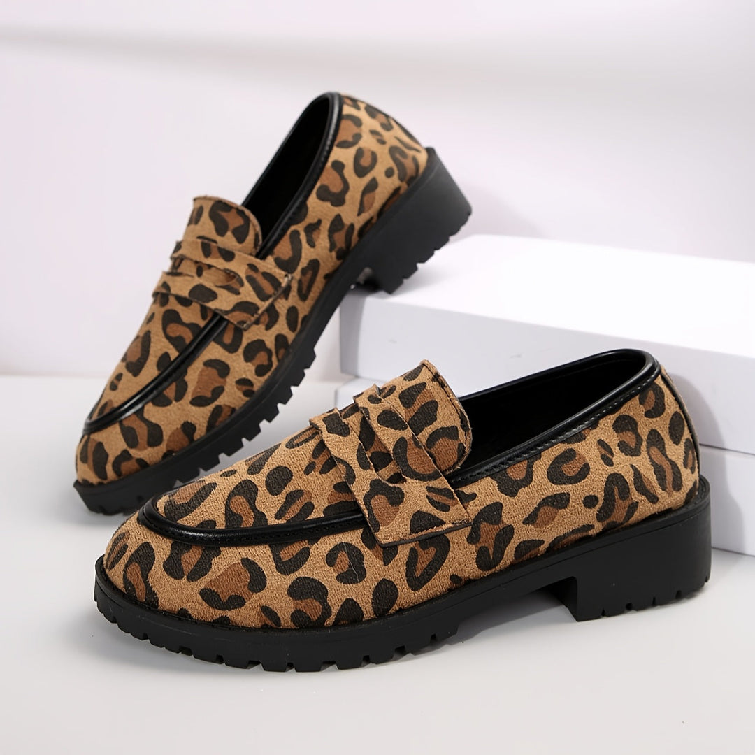 Maggie | Leopard-Print Slipper