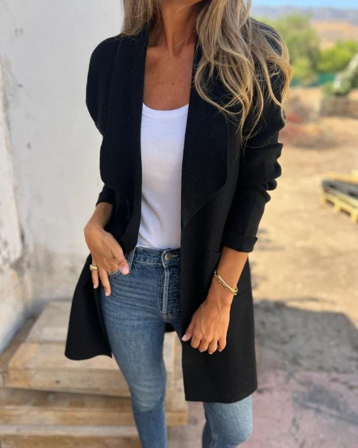 Eigona™ - Lässige Revers-Cardigan-Jacke