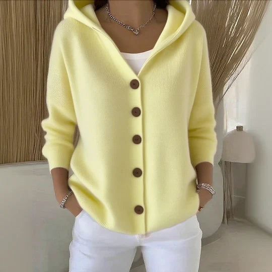 Teri™ - Damen Baumwoll-Cardigan mit langen Ärmeln