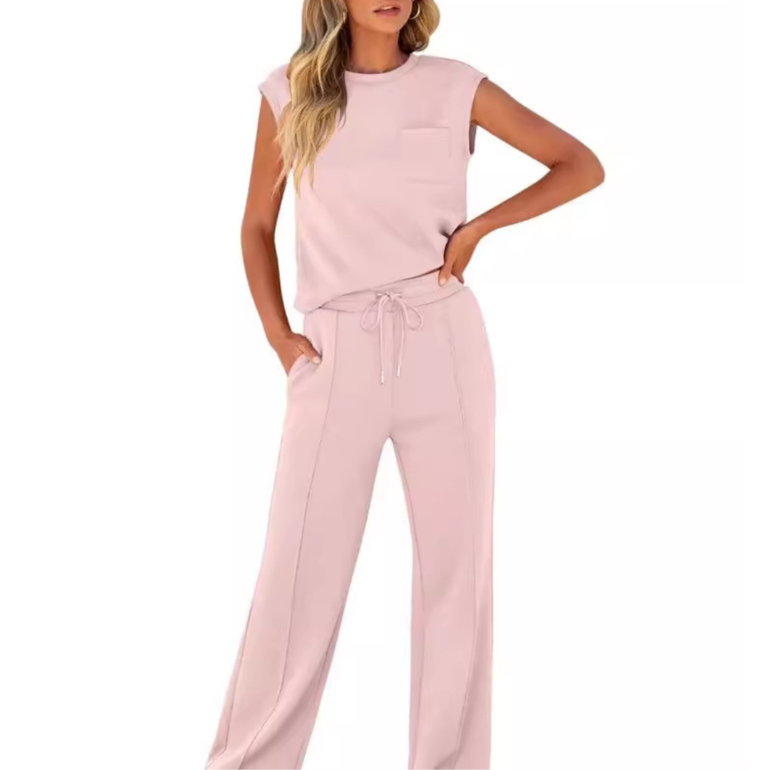 Kai™ - Lässiges Soft Lounge Co-Ord