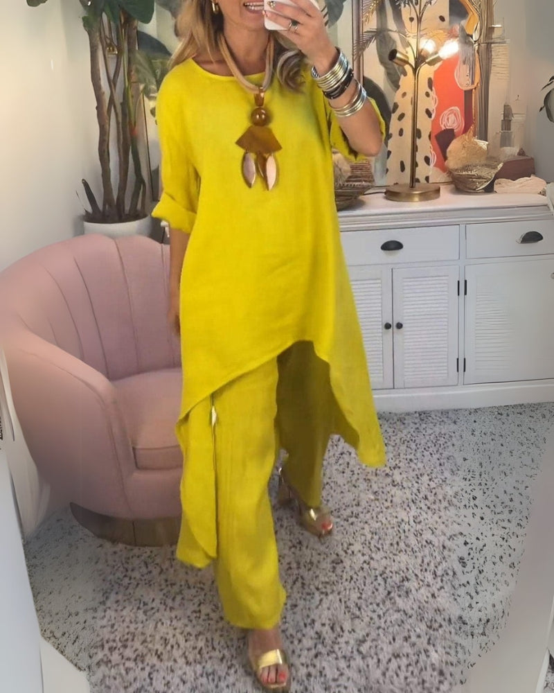 Marila™ - Baumwolle Zweiteiliges Set