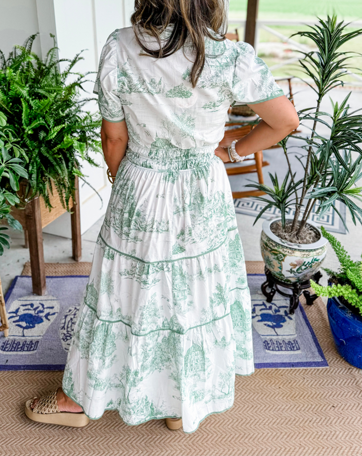 Eliza™ - Klassisches Toile Maxi