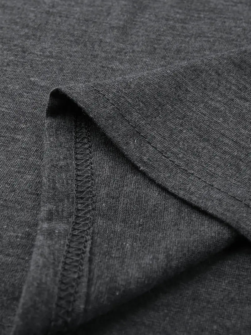 Faye™ - Lässiges Longline Crew Neck T-Shirt