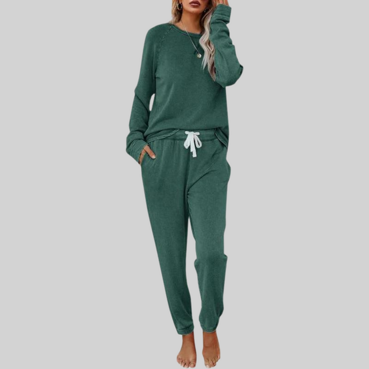 Josie™ - Lässiges Langarm- und Sweatpants-Set