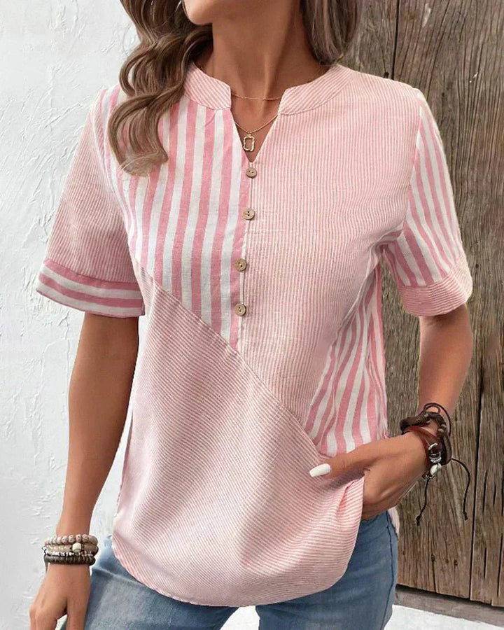 Monroe™ | Weiche gestreifte Bluse