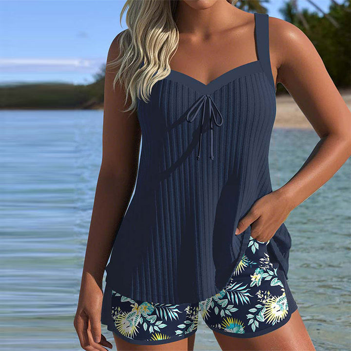 Clara™ – Elegantes Floral Tankini Set